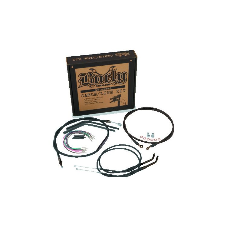 Burly T-Bar Cable Installation Kit For Harley Dyna 2006