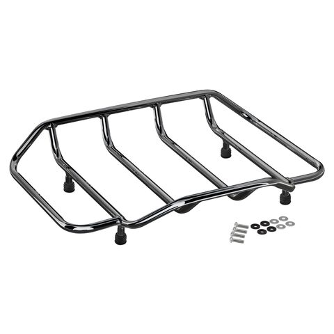 HogWorkz Tour Pack Luggage Rack For Harley Touring 1984-2025 Black [Previously Installed]