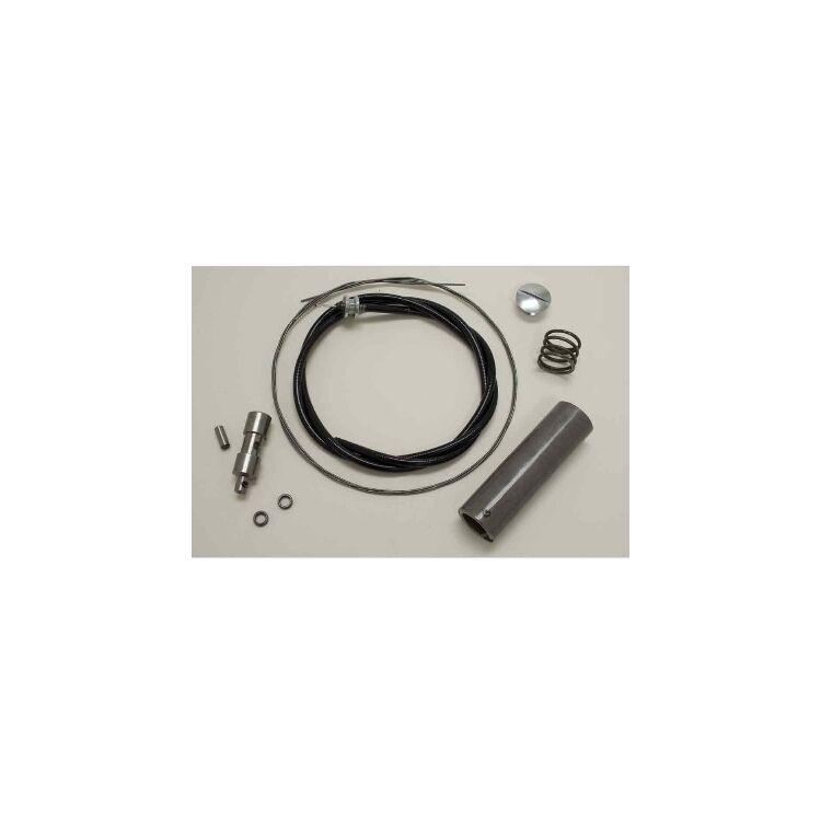 V-Twin Mfg. Handlebar Throttle Spiral And Cable Kit For Harley FL FX XL 1954-1973 [Open Box]