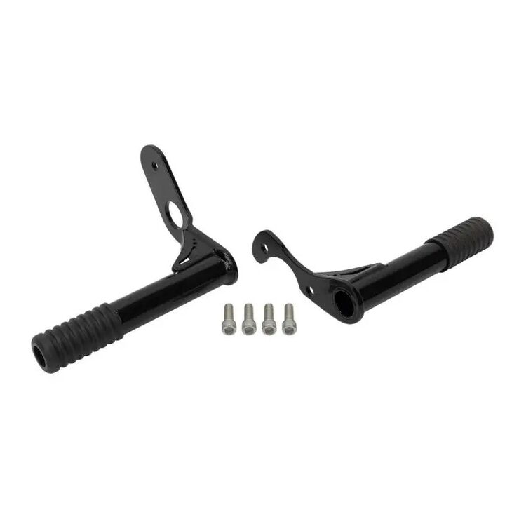 HogWorkz Passenger Peg Crash Bar Frame Slider For Harley Low Rider / Street Bob 2018-2026 Black [Open Box]