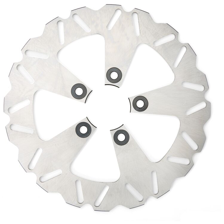 Milwaukee Twins Super Sport Solid Rear Brake Rotor For Harley Sportster 2011-2022