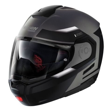 Nolan N90-3 Reflector Modular Helmet (LG) Grey/Black / LG [Open Box]