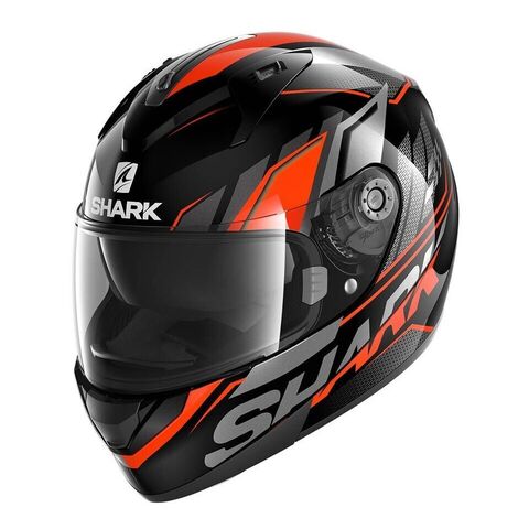 Shark Ridill 1.2 Phaz Helmet (MD) Black/Red/White / LG [Incomplete]