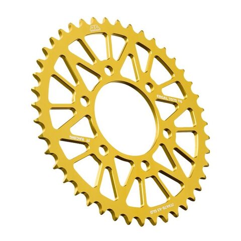 JT Sprockets Racelite Aluminum Rear Sprocket Kawasaki 43T / Gold [Open Box]