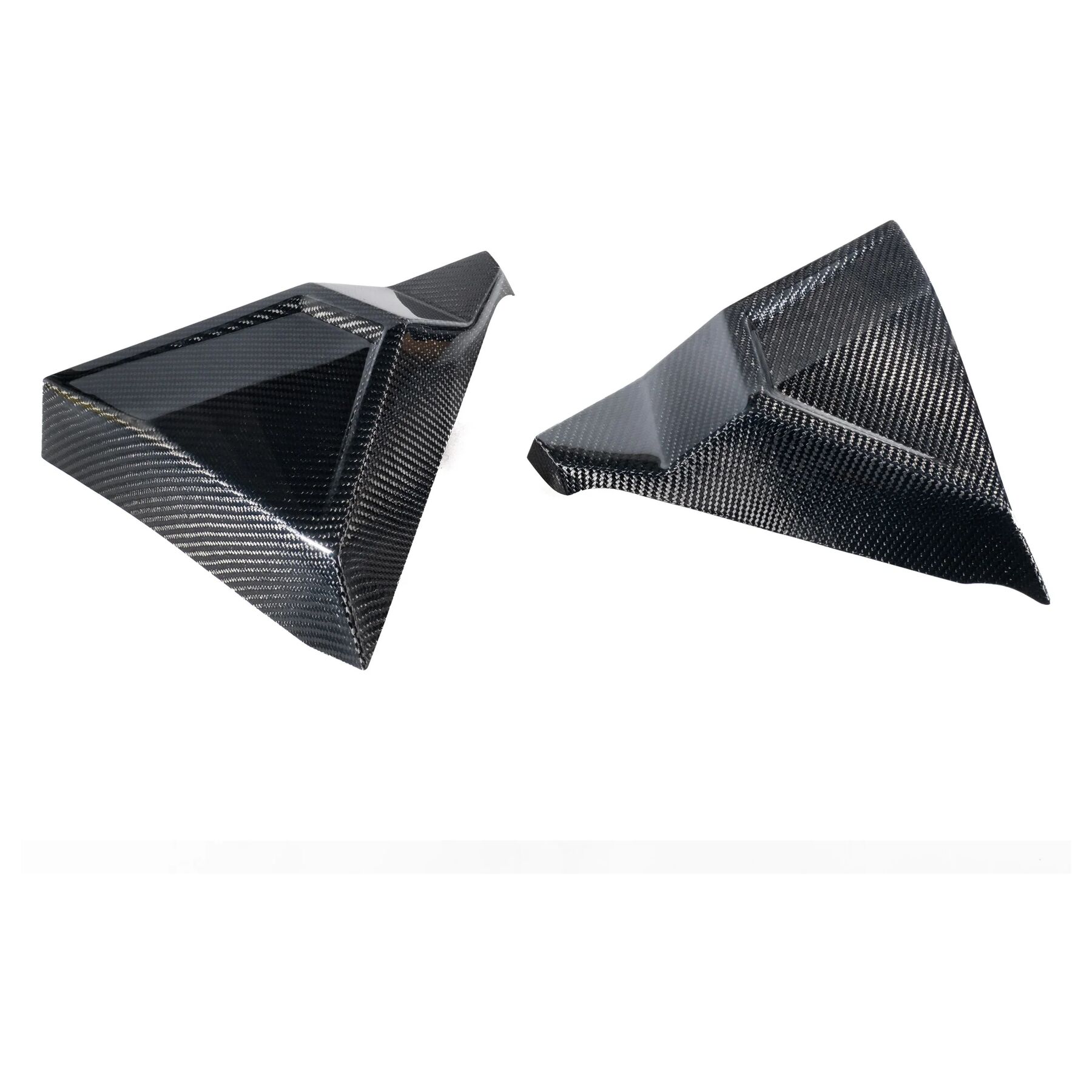 Hofmann Designs Carbon Fiber FXR Style Side Covers For Harley Touring 