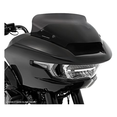 Memphis Shades Spoiler Windshield For Harley Road Glide 2023-2026 Dark Smoke / 7" Tall [Previously Installed]