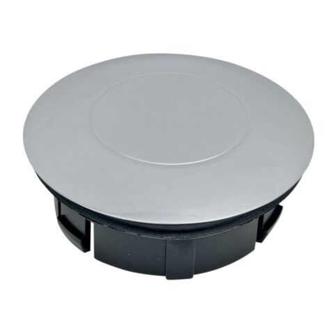 Drag Specialties Pop-Up Low-Profile Gas Cap For Harley 1996-2019 Dummy Cap / Chrome [Open Box]