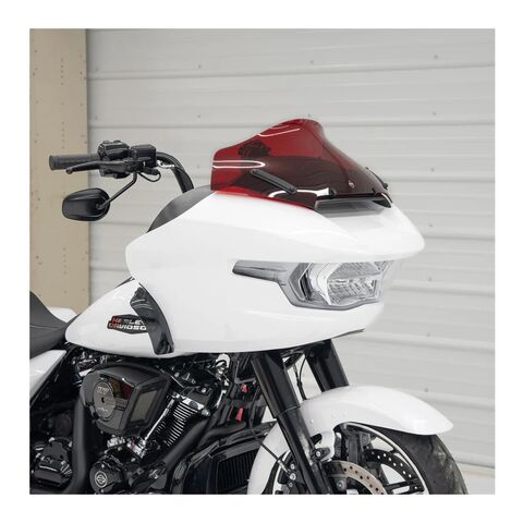 Klock Werks Kolor Flare Windshield For Harley Road Glide 2023-2026 Red / 10" Sport [Previously Installed]