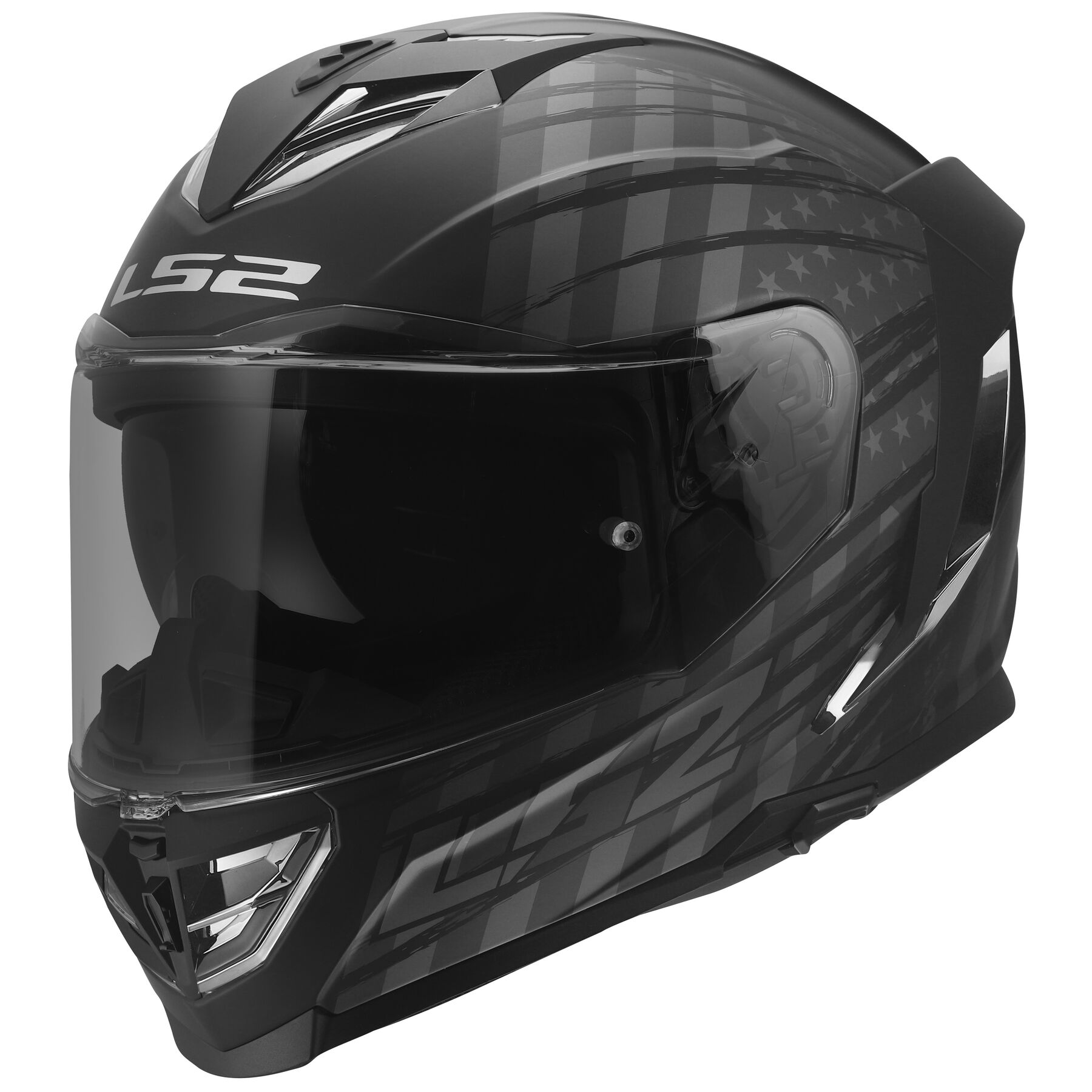 LS2 Assault III Flag Helmet