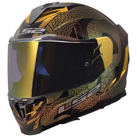 LS2 Assault III Snakebite Helmet