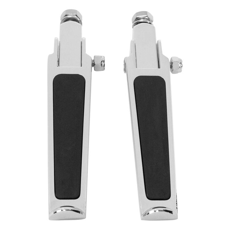 Milwaukee Twins Footpegs With Rubber Inlay And Mounts [Open Box]