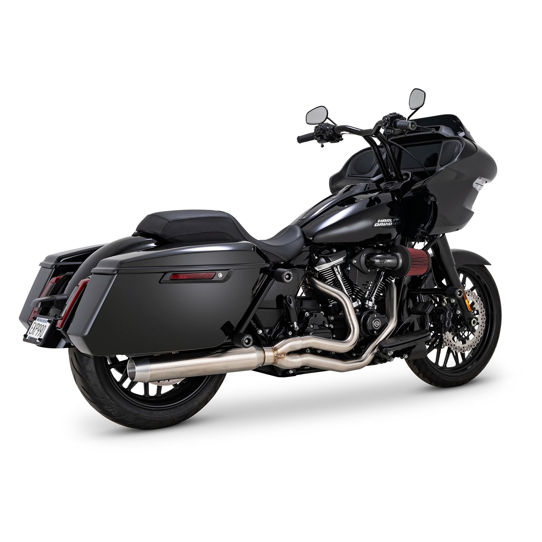 Vance & Hines Gaslighter 2 Into 1 Performance Exhaust System For Harle