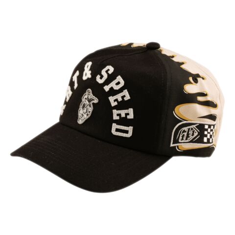 Troy Lee Finish Line Unstructured Curved Snapback Hat