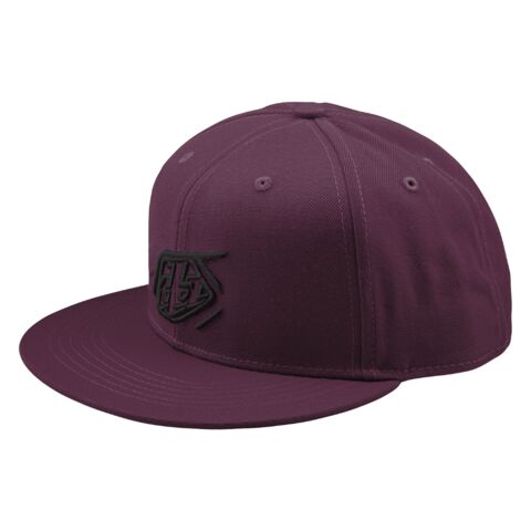 Troy Lee Badge Flat Bill Snapback Hat