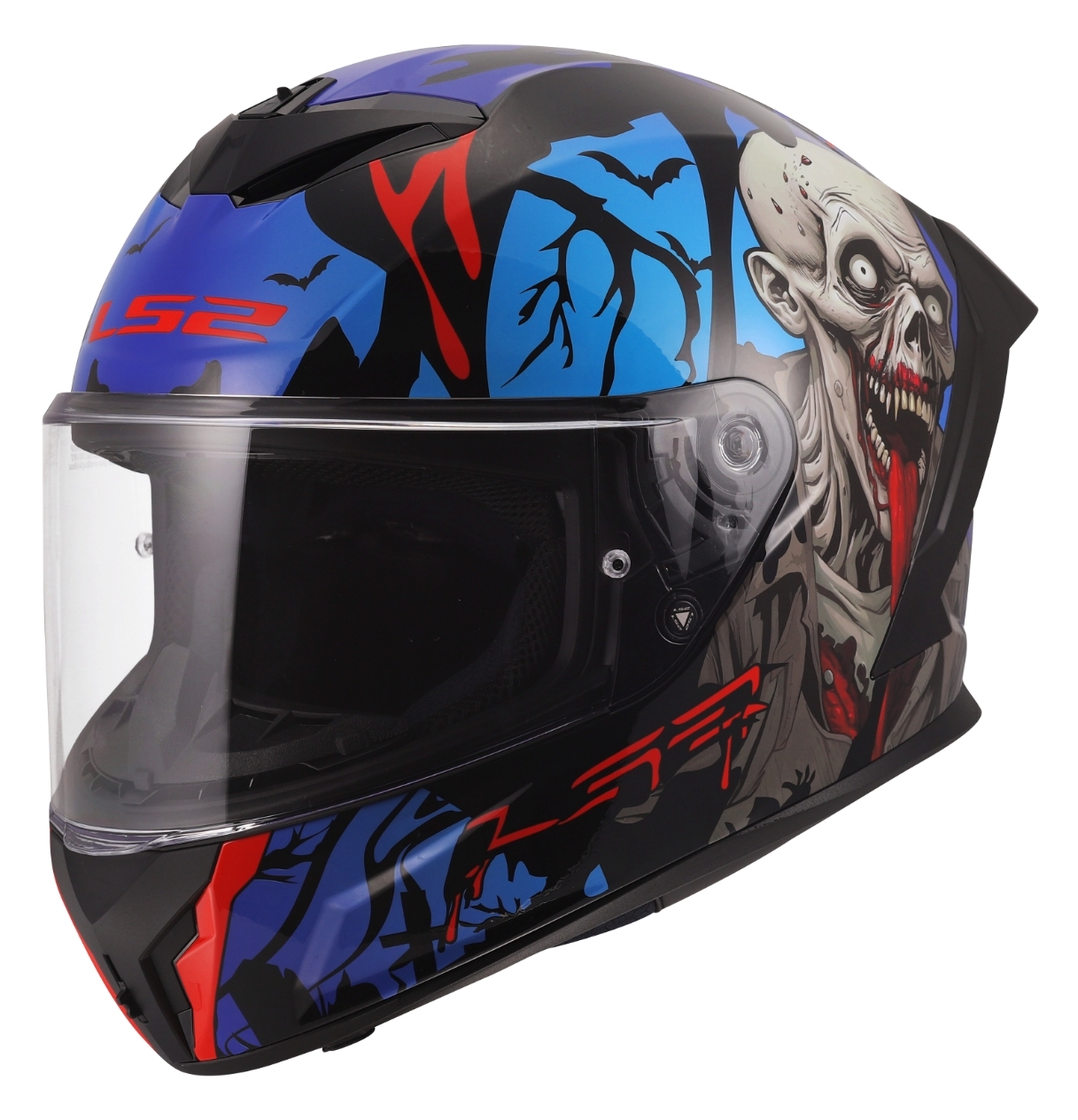 LS2 Rapid III Zombie Helmet - RevZilla