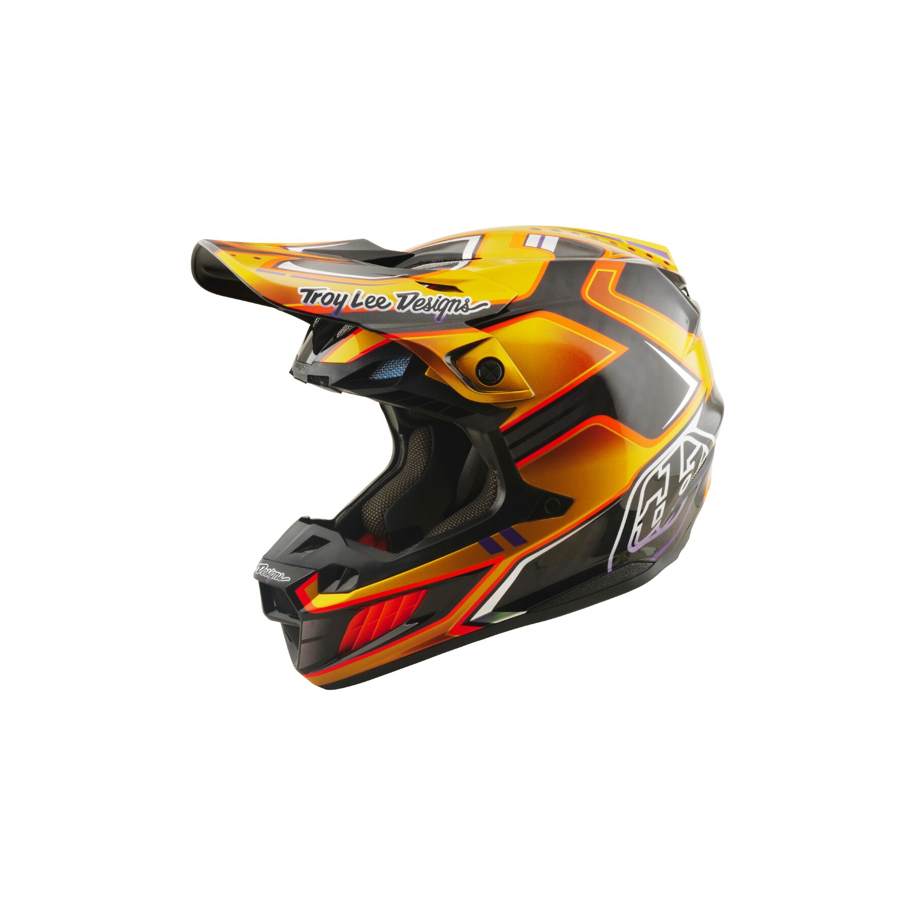 Troy Lee SE5 Carbon Crest Helmet