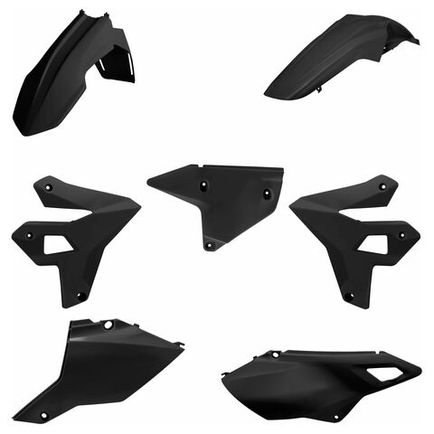 Polisport Enduro Restyle Kit Suzuki DRZ 400 2000-2024 Black / With Headlight Shroud [Open Box]