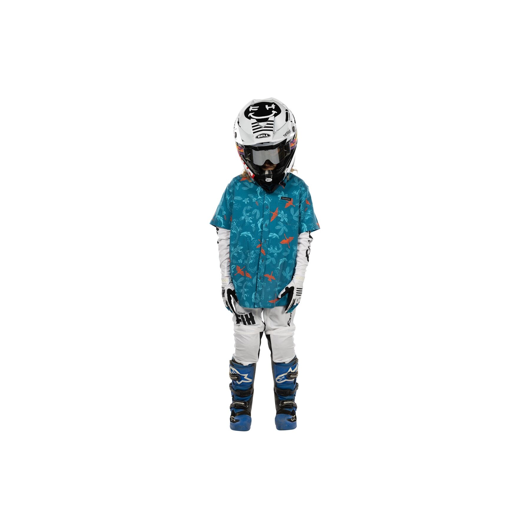 Fasthouse Youth TB Island Hopping Hawaiian Shirt