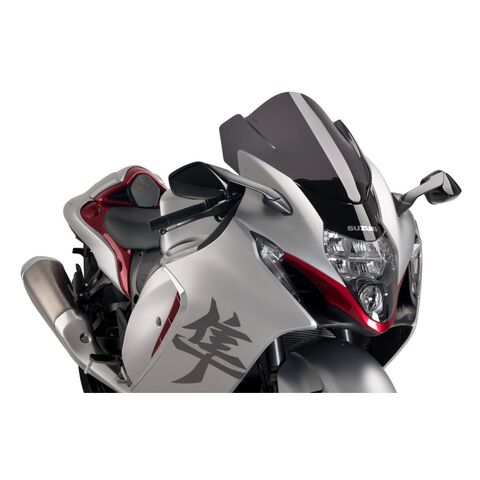 Puig Z-Racing Windscreen Suzuki Hayabusa 2022-2026 Dark Smoke [Open Box]
