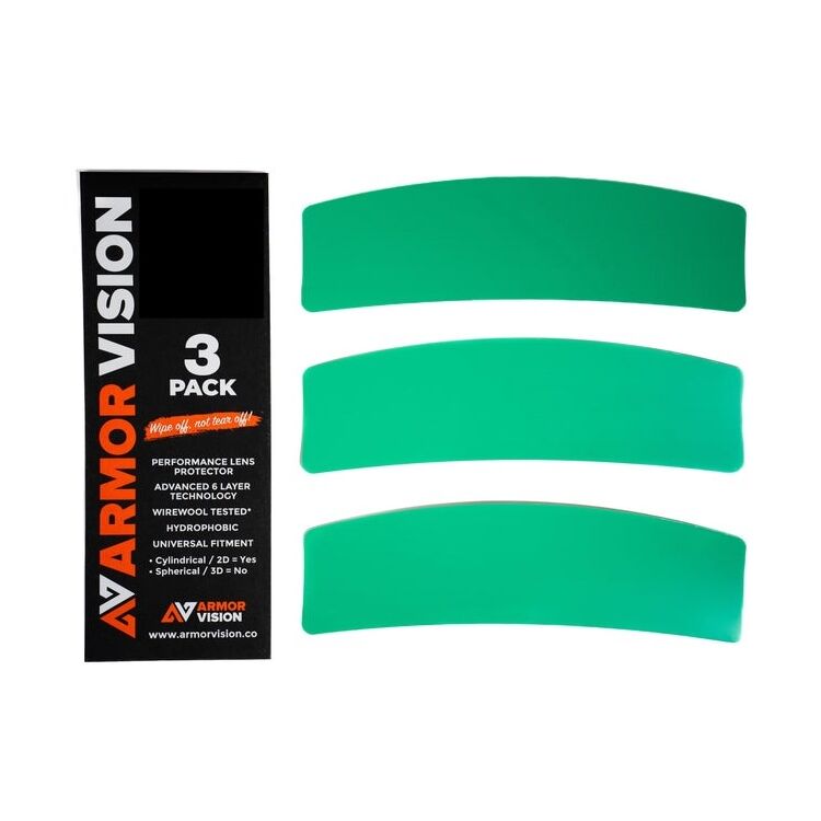 Armor Vision Flat Face Shield Protectors