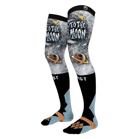 Fist Handwear To The Moon Knee Brace Socks