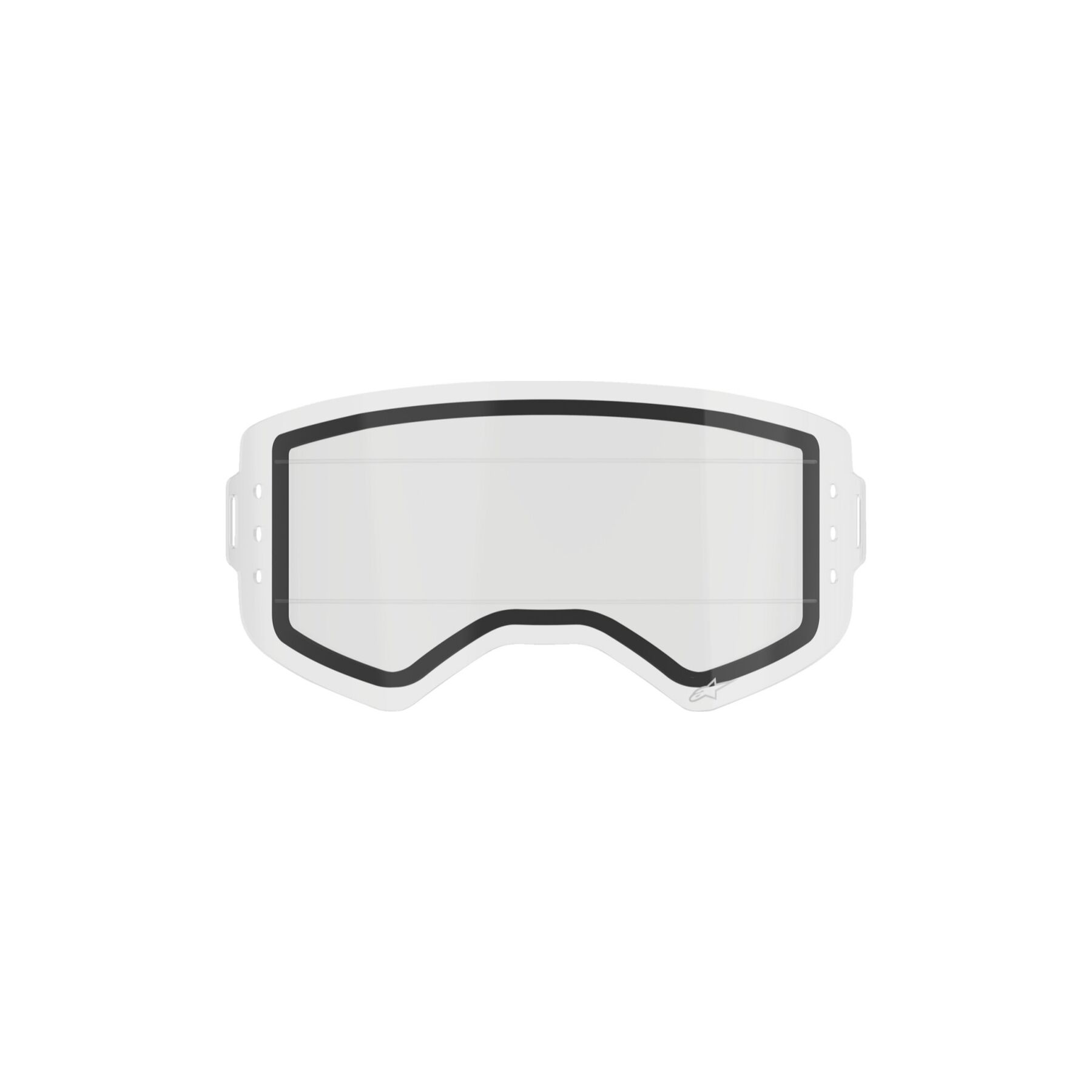 Alpinestars Supertech Double Pane Roll-Off Goggle Lens