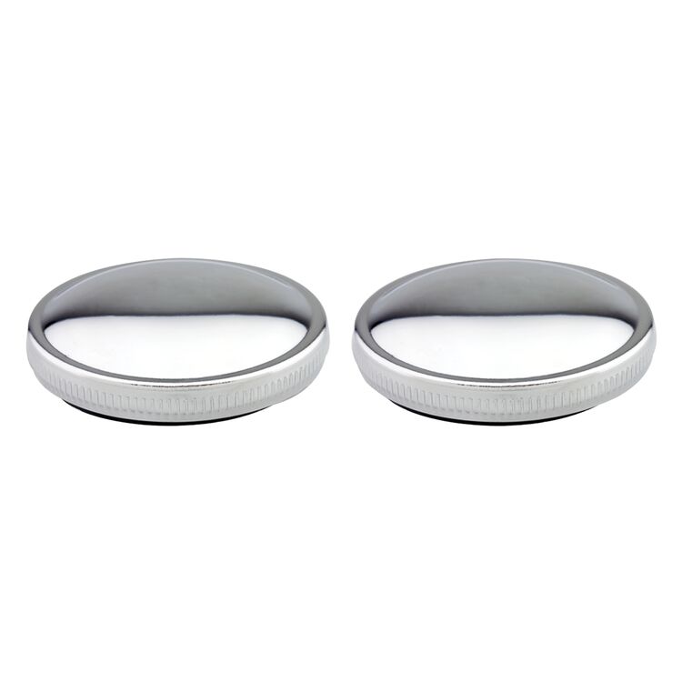 Milwaukee Twins Plain Gas Cap Set For Harley FL FX XL 1965-1982 [Open Box]