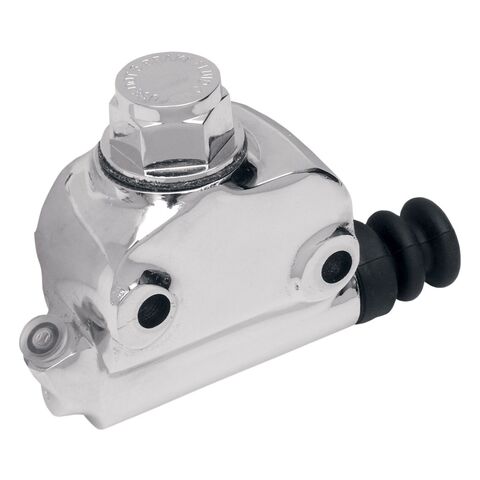 Milwaukee Twins Rear Brake Master Cylinder For Harley FL 1958-1979 Chrome [Previously Installed]