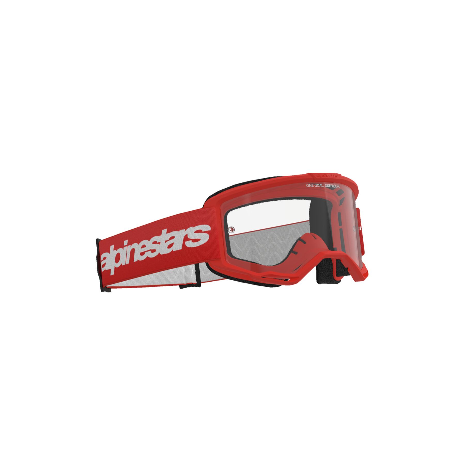 Alpinestars Vision 3 Wordmark Goggles - Clear Lens
