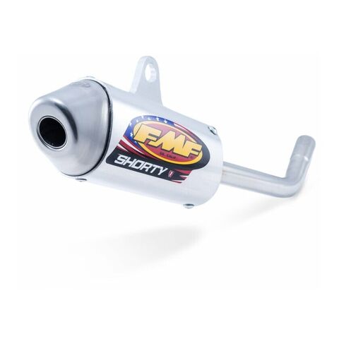 FMF Powercore 2 Shorty Silencer Yamaha YZ125 2022-2026 Stainless Steel/Aluminum/Stainless Steel [Previously Installed]