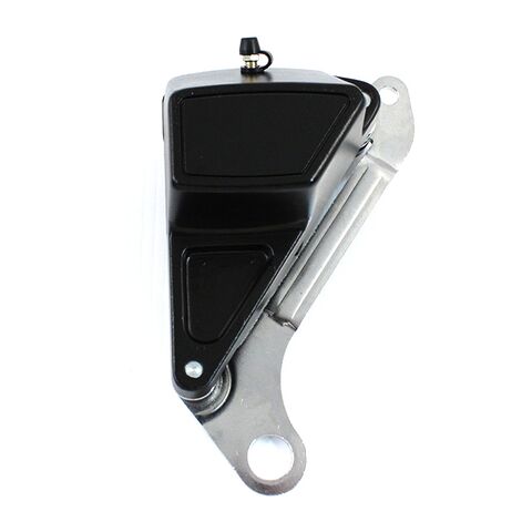 V-Twin Mfg. Black Front Caliper Assembly For Harley FX / XL 1974-1977