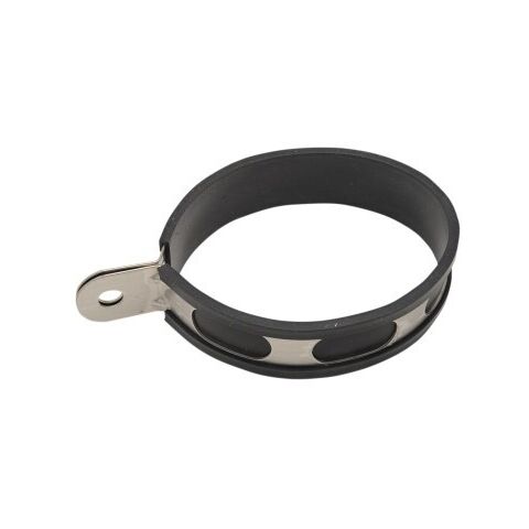 Helix Stainless Steel Muffler Clamp 4" x 5" Oval / Stainless [Previously Installed]