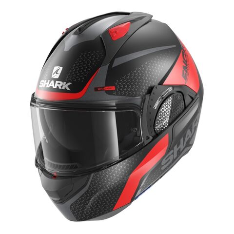 Shark EVO GT ENCKE Helmet Matte Black/Red/Grey / MD [Open Box]