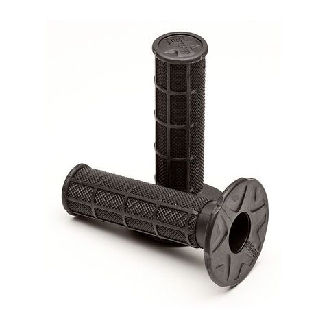 Pro Taper Single Density 1/2 Waffle Grips Black / Soft [Previously Installed]