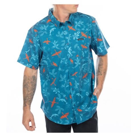 Fasthouse TB Island Hopping Hawaiian Shirt