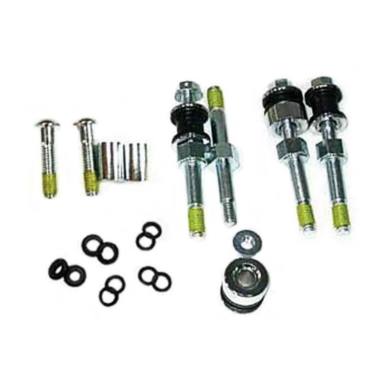 V-Twin Mfg. Detachable Side Plate Docking Hardware Kit For Harley Softail FLSTC 2003-2017 [Open Box]