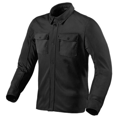 REV'IT! Tracer Air 2 Overshirt Black / LG [Open Box]