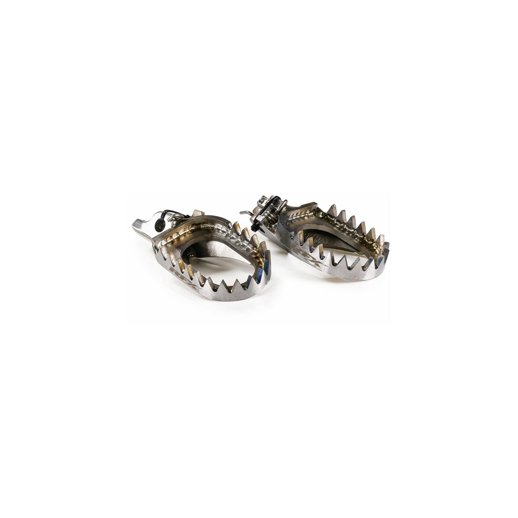 RFX Factory Titanium Footpegs Yamaha