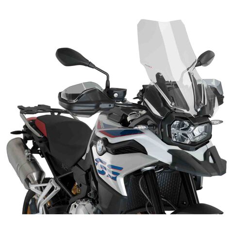 Puig Touring Windscreen BMW F750GS / F800GS 2018-2026 Clear / Short [Open Box] Clear / Short [Previously Installed]