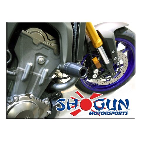 Shogun Frame Sliders Yamaha FZ-09 / FJ-09 / XSR900 Black / No-Cut Kit [Open Box]