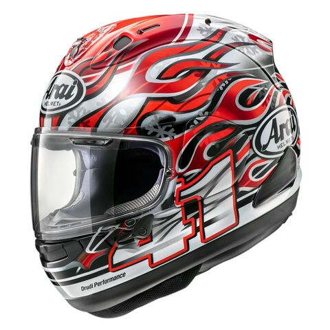 Arai Corsair-X Haga GP Helmet - Snell 2020 (XS) Black/Red/White / XS [Open Box]