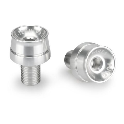 Puig Speed Bar Ends Silver [Previously Installed]