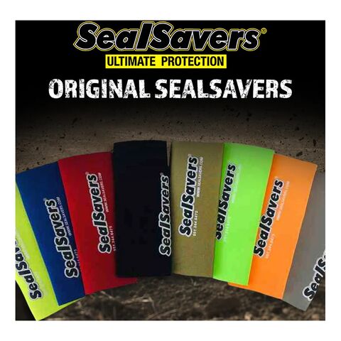 SealSavers Original Fork Seal Covers / Short Black / 1-3/4" / 44mm-50mm Short [Open Box]