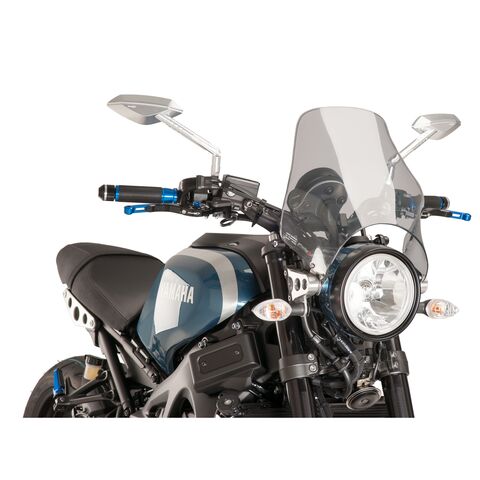 Puig Naked Universal Windscreen Light Smoke [Open Box]