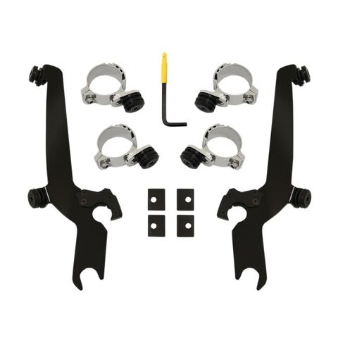 Memphis Shades Metric Sportshield Trigger-Lock Mount Kit Honda Rebel 300 / 500 2020-2026 Black [Blemished - Very Good]