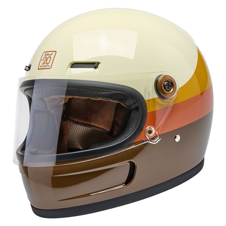 Cream/Red/Orange
