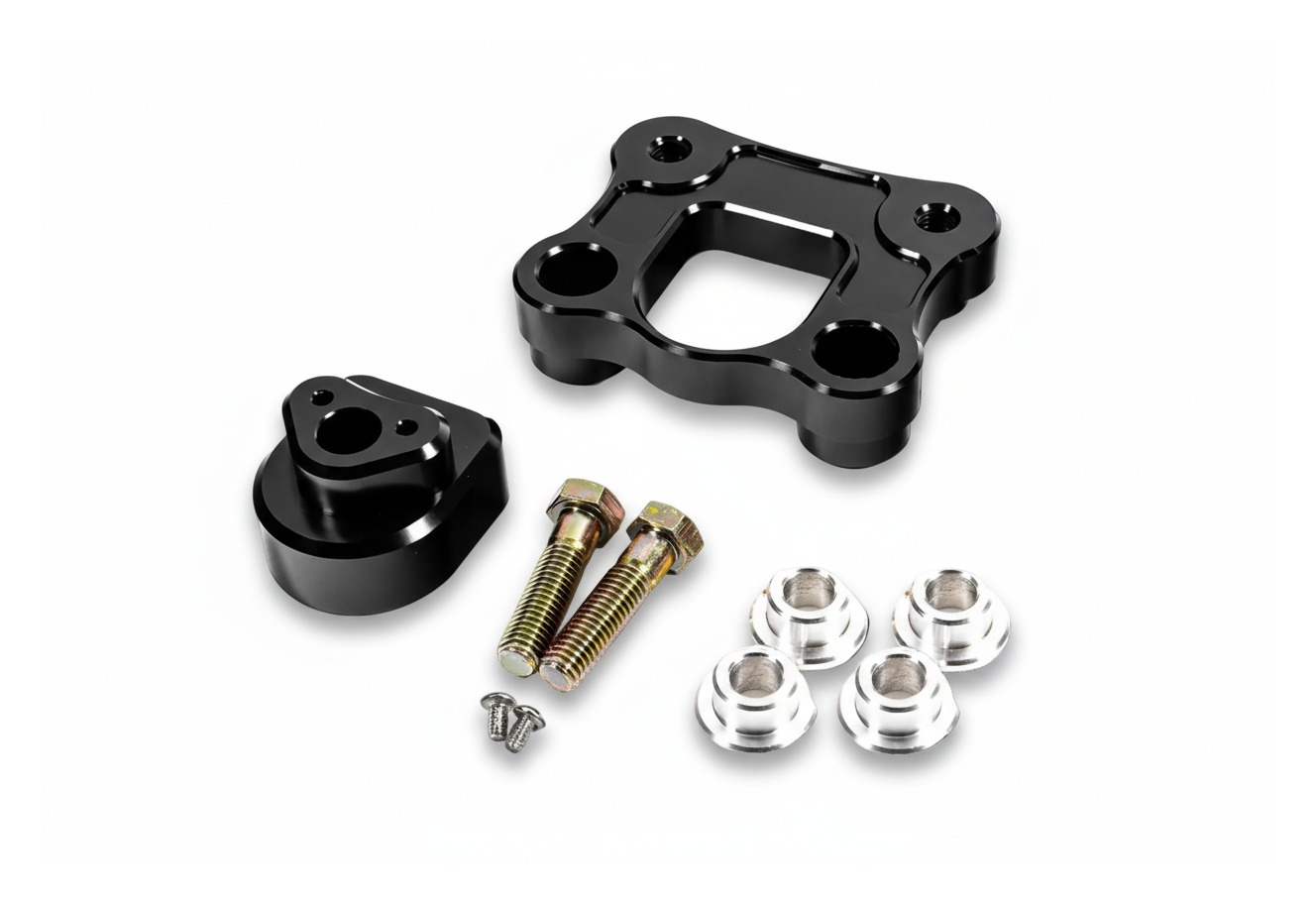 Tバー ブラケット【ハーレーダビッドソン WL】 LA Choppers Pullback T-Bar Adapter Plate For Harley FLHX 2023-2026