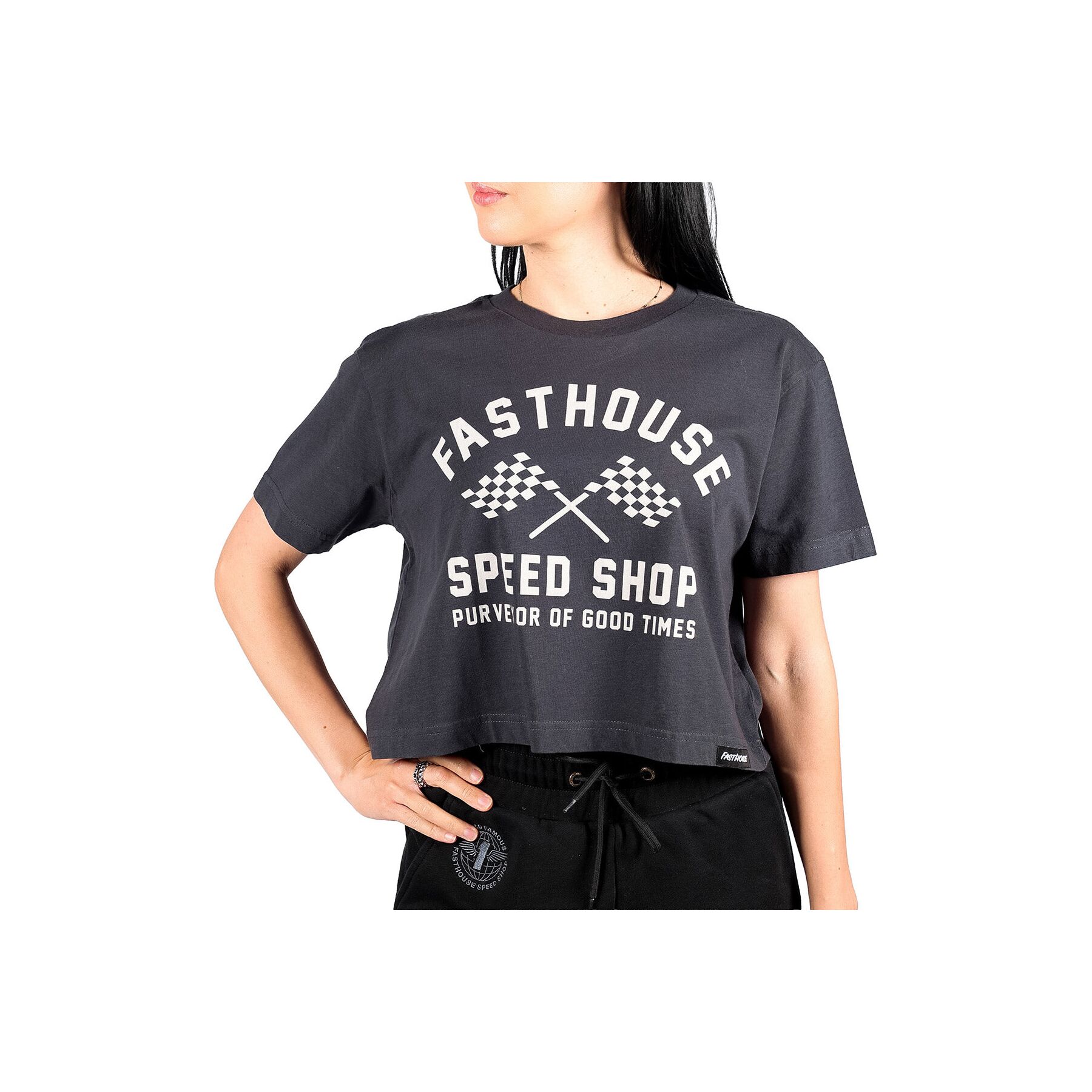 Fasthouse Crossroad Women's Crop T-Shirt