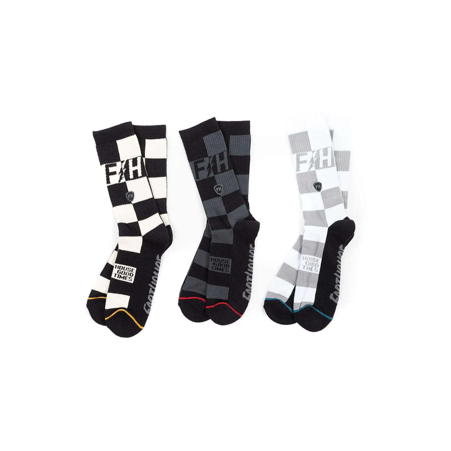 Fasthouse Lineup 3-Pack Socks