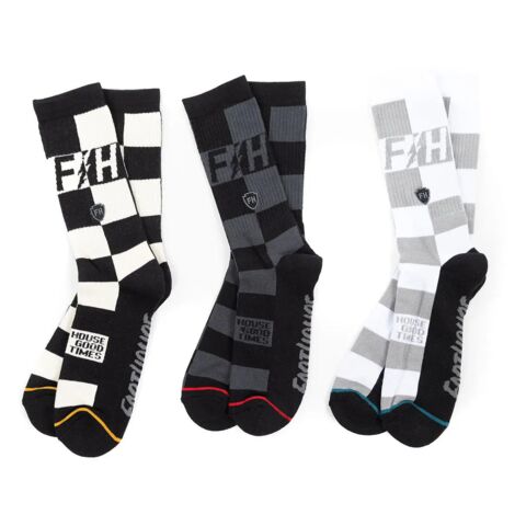 Fasthouse Lineup 3-Pack Socks